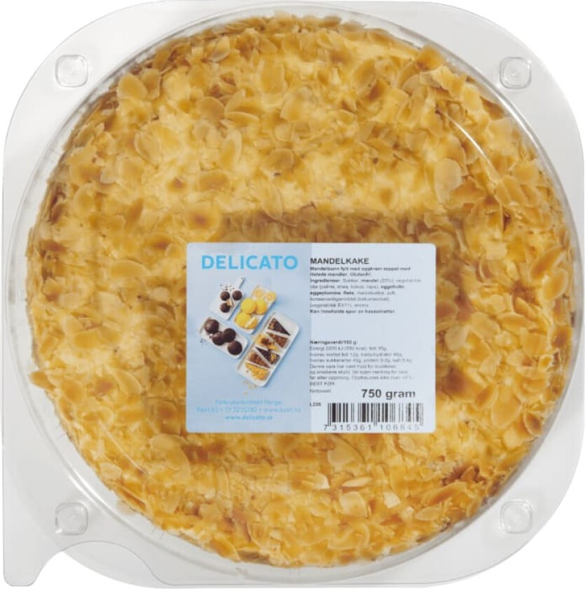 Delicato Mandelkake 750g