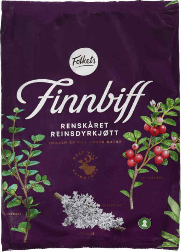 Finnbiff Av Reinsdyr 400g