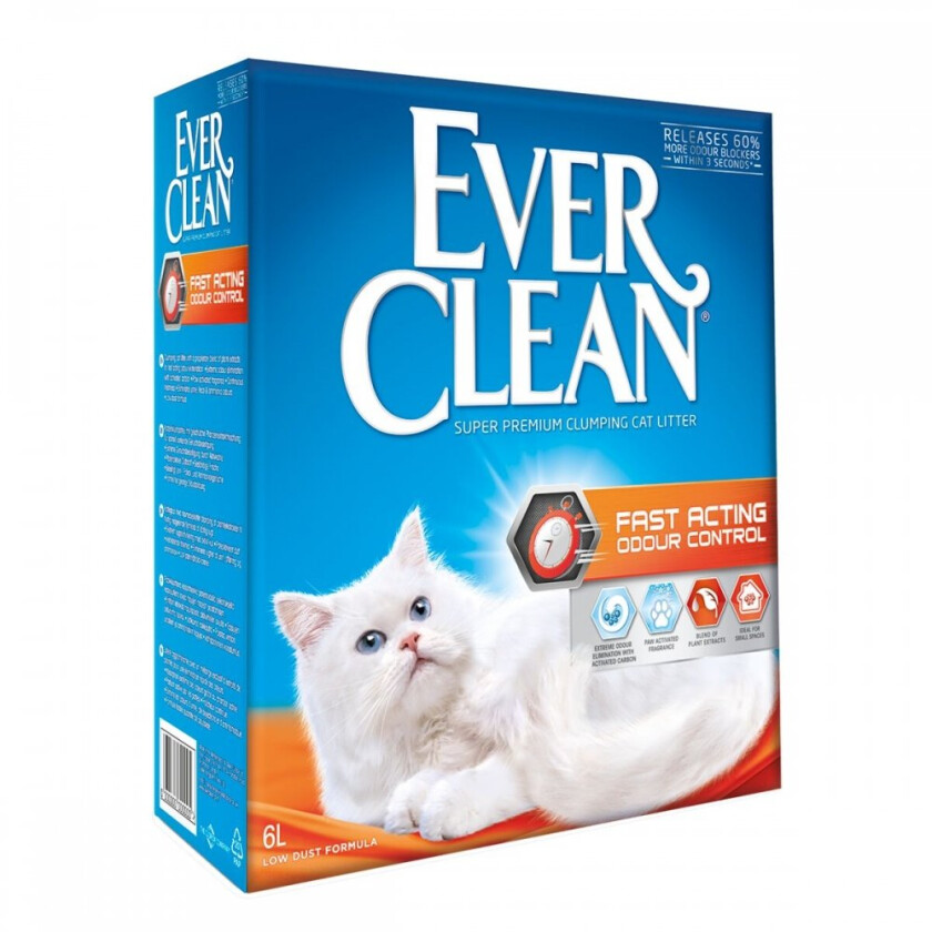 Ever Clean Fast Acting Odour Control Kattesand (6 l)