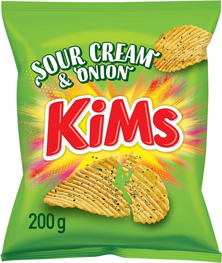 KiMs Sour Cream & Onion 200g