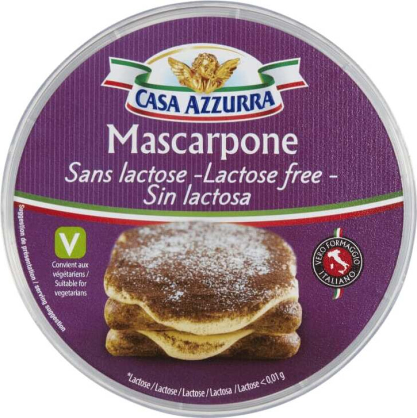 Mascarpone Laktosefri 250g