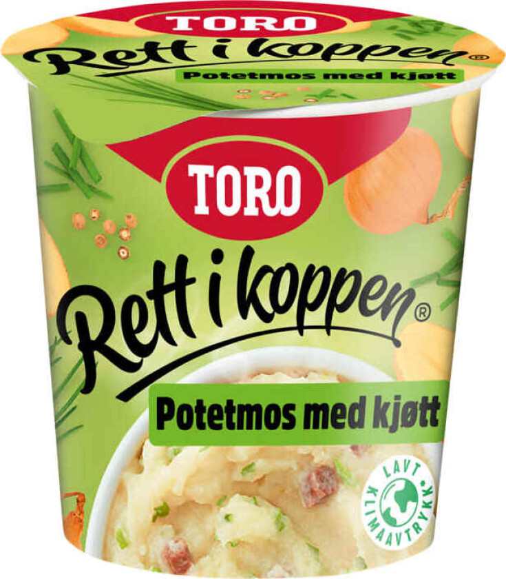 Bilde av Toro Rett i Koppen Potetmos med Kjøtt 53g