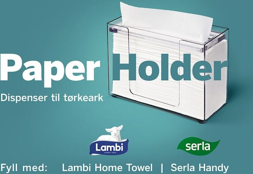 Paper Holder Clear