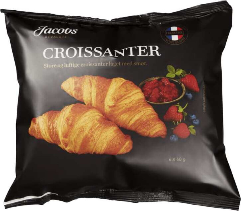 Bilde av Croissanter 6stk 360g