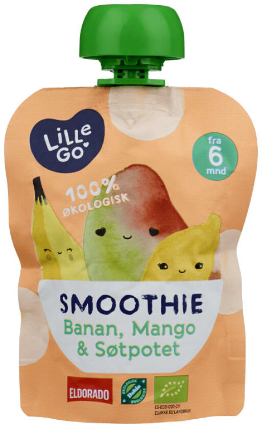 Smoothie Banan/Mango/Søtpotet 90g