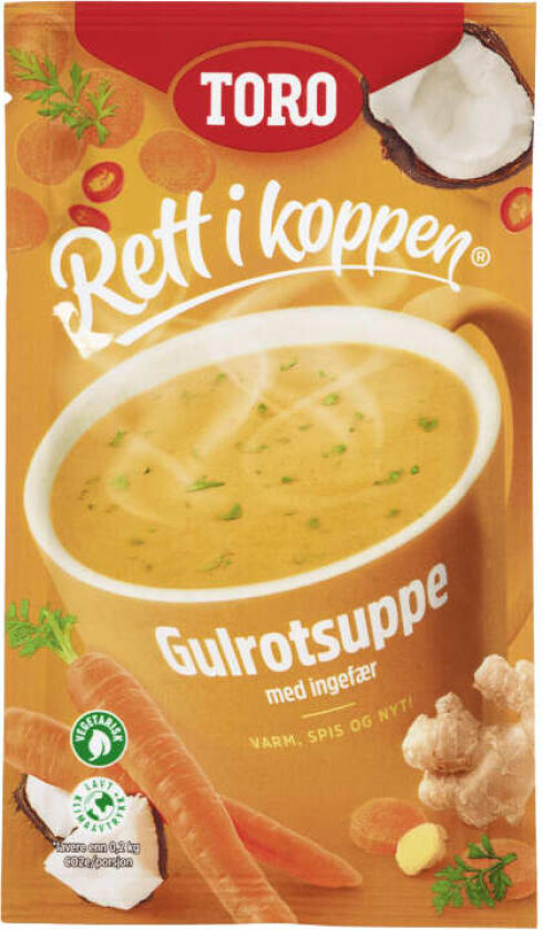 Suppe Gulrot 22g Rett i Koppen