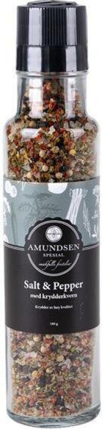- Krydderkvern m/salt og pepper