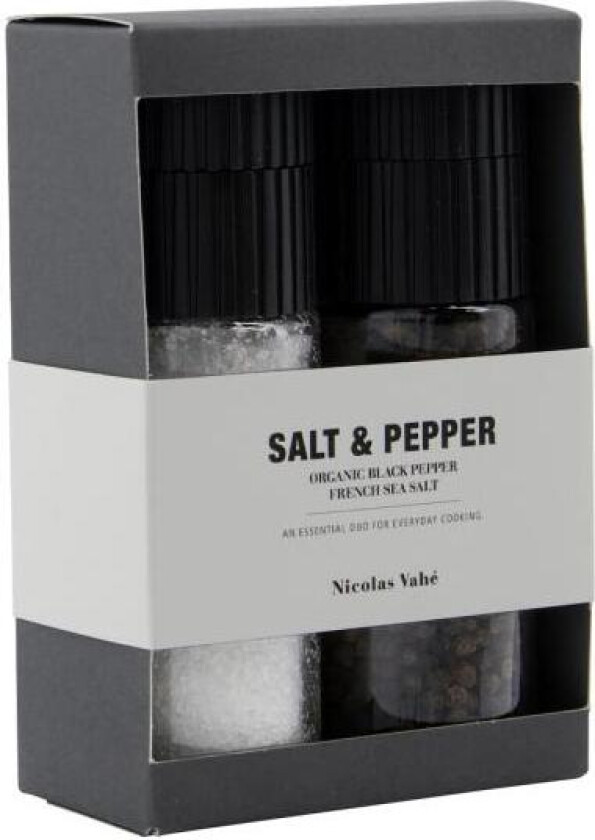 Bilde av - Salt & økologisk pepper