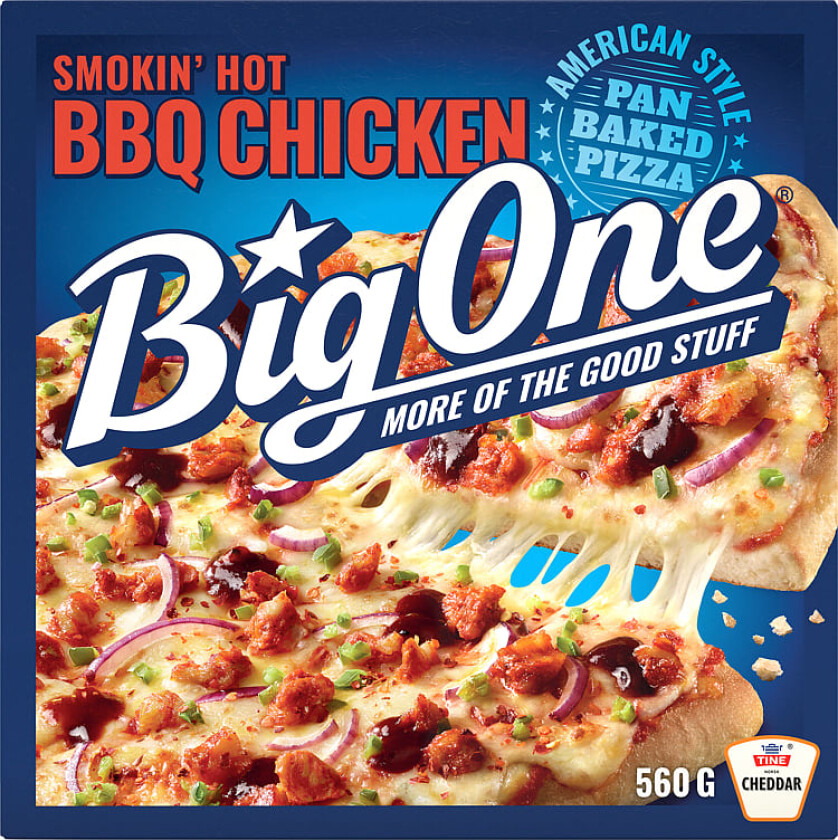 Bilde av Big One Pizza Bbq Chicken 560g