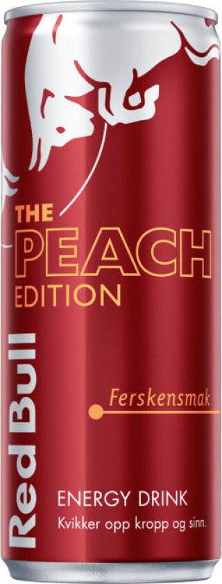 Red Bull Peach 250ml boks