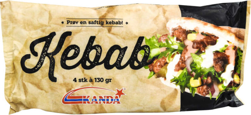 Bilde av Kanda Kebab Porsjon 4stk x 130g