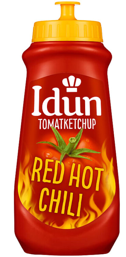 Bilde av Idun Tomatketchup Red Hot Chili 530g