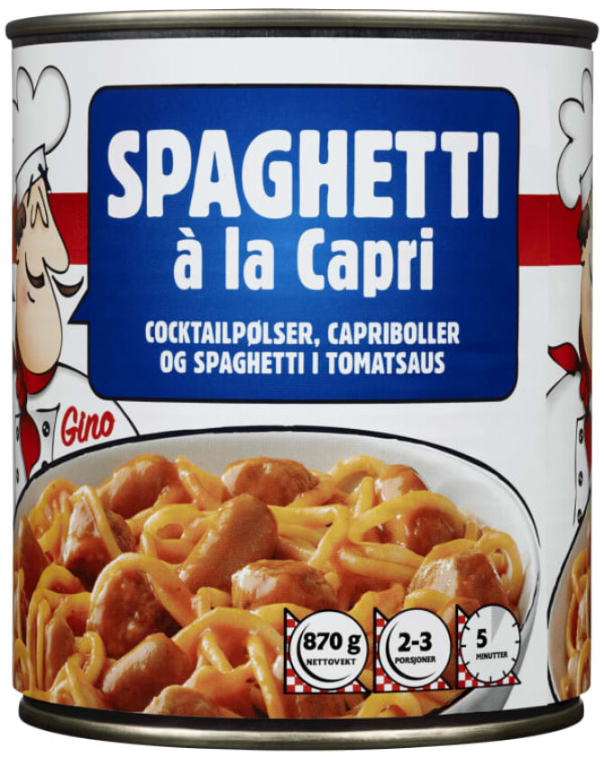 Bilde av Spaghetti A La Capri 850g