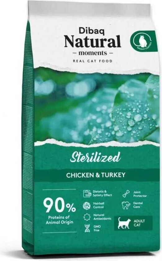 Cat Sterilized Chicken and Turkey Tørrfôr til katt 7 kg