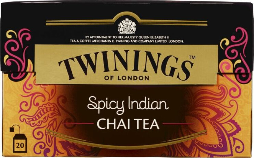 Twinings Spicy Indian Chai 20 poser