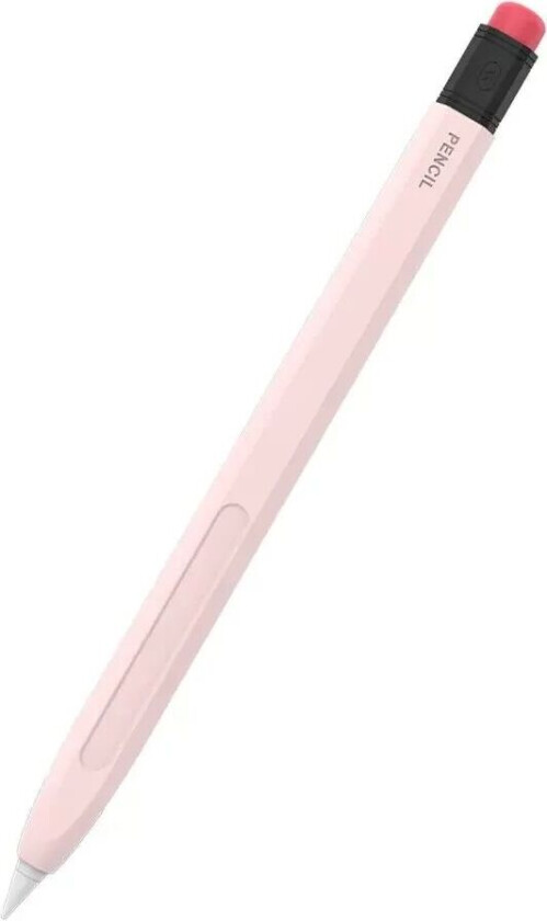 Apple Pencil 1 Gen. Fleksibelt Blyant Silikondeksel - Rosa