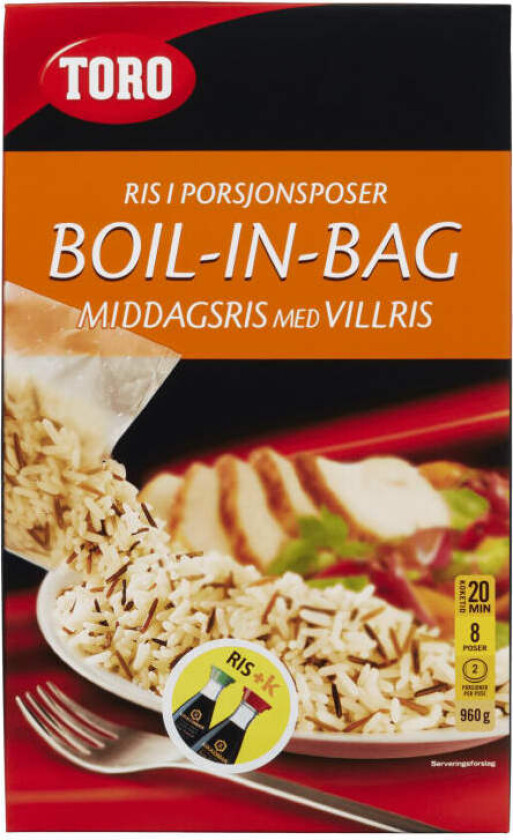 Middag & Villris Boil-In-Bag 960g