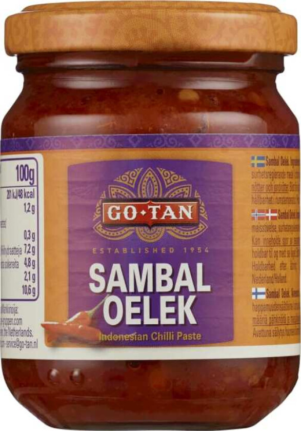 Sambal Oelek Chili Paste 100g