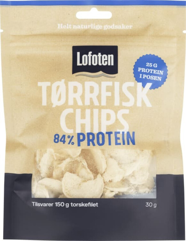 Tørrfiskchips 30g