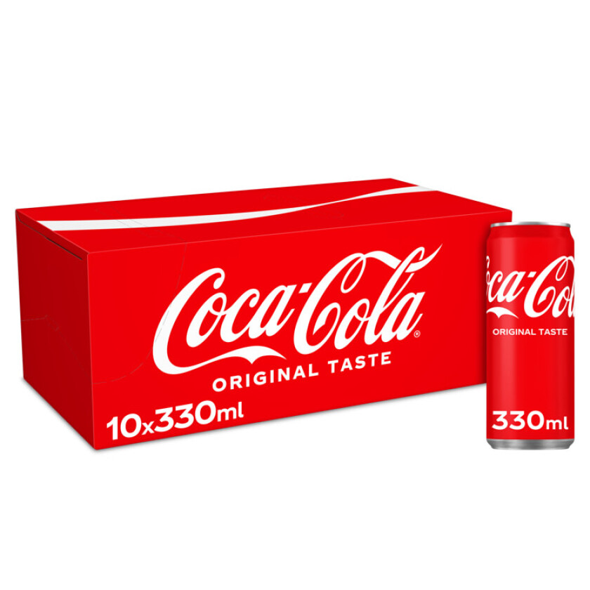 Bilde av Coca-Cola 10stk x 0,33l, 3,3l