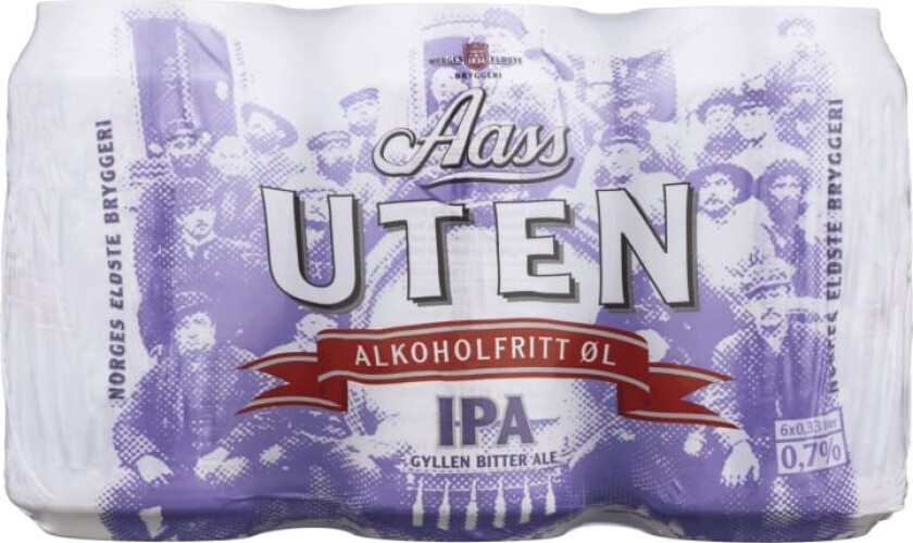 Bilde av Uten IPA 6stk x 0,33, 1,98l