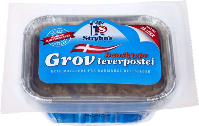 Stryhn's Dansk Grov Leverpostei 190g