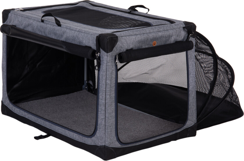 Bilde av Transportabelt hundehus Pet Home - Str. L: B61 x D91 x H 58 cm - grå