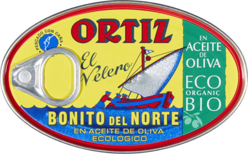 Tunfisk Hvit Økologisk i Olivenolje 112g