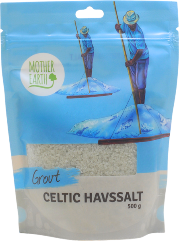 Celtic Havssalt Grovt ME 500g Mother Earth