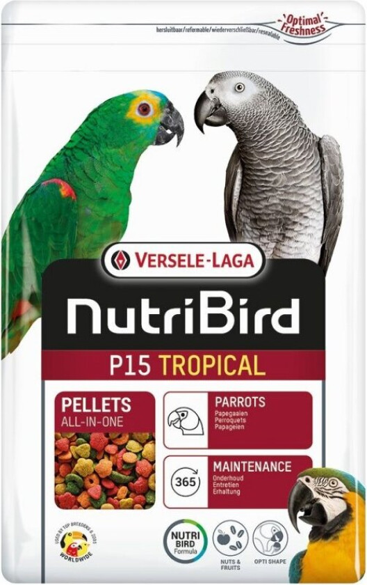 Bilde av Versele-Laga NutriBird P15 Tropical 3 kg