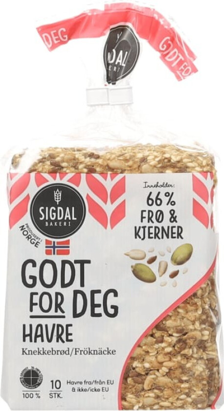 Bilde av Knekkebrød Havre 235g