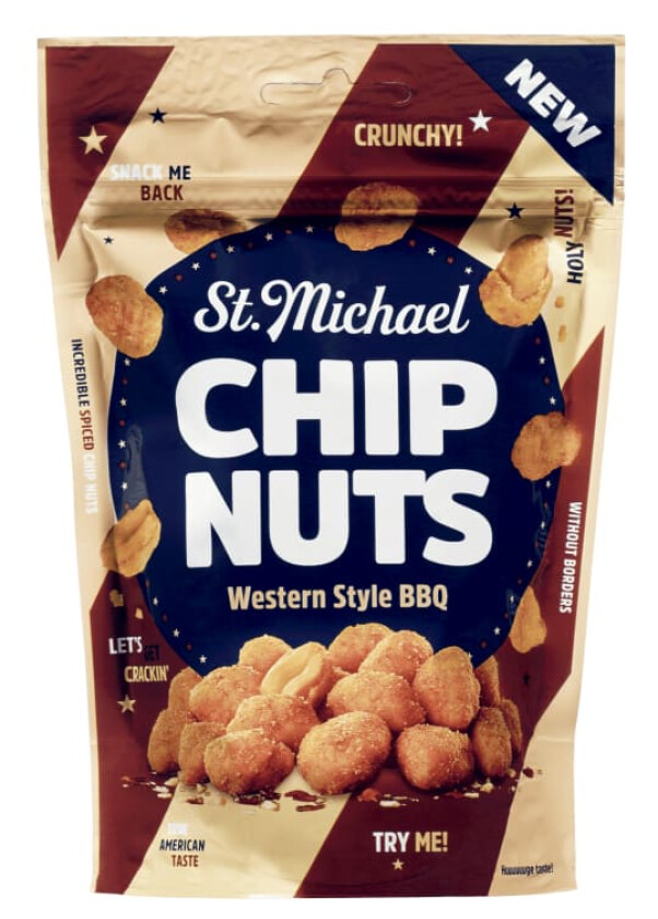 St. Michael Chip Nuts bbq 110g
