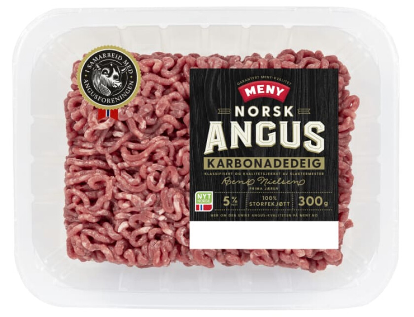 Karbonadedeig Angus 5% 300g