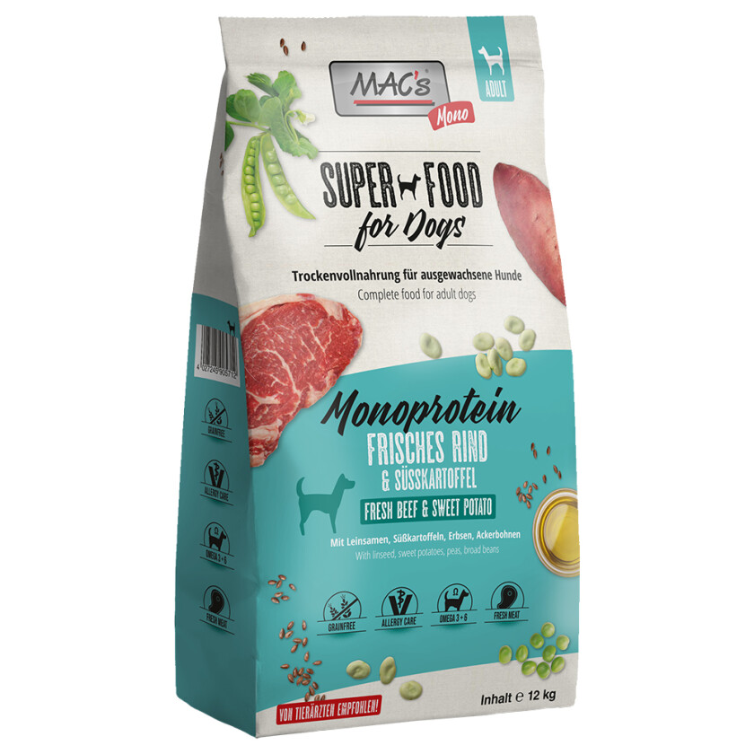 Bilde av MACs Mono Beef - 12 kg