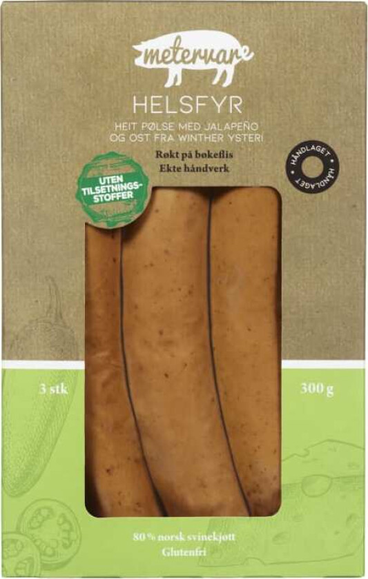 Helsfyr Ostepølse 300g