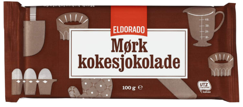 Kokesjokolade Mørk 100g