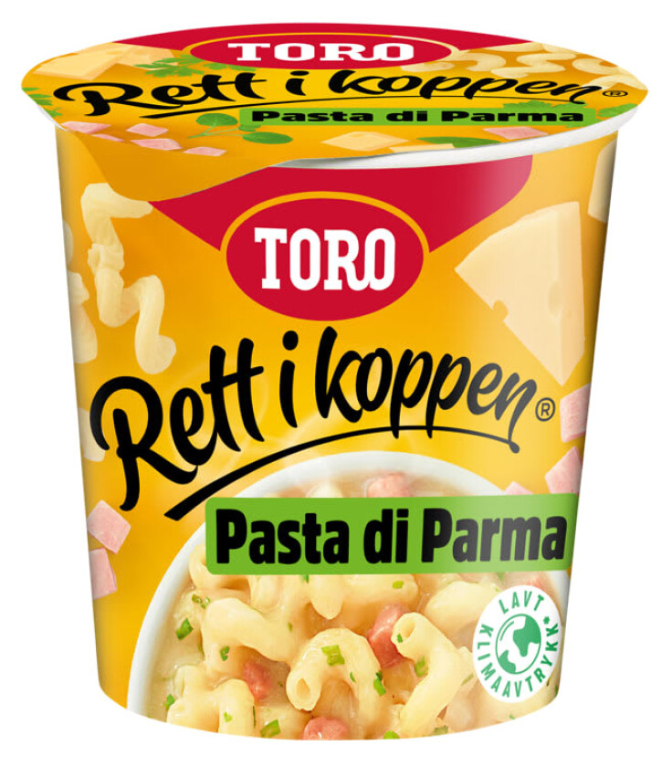Toro Rett i koppen Pasta Di Parma 61g