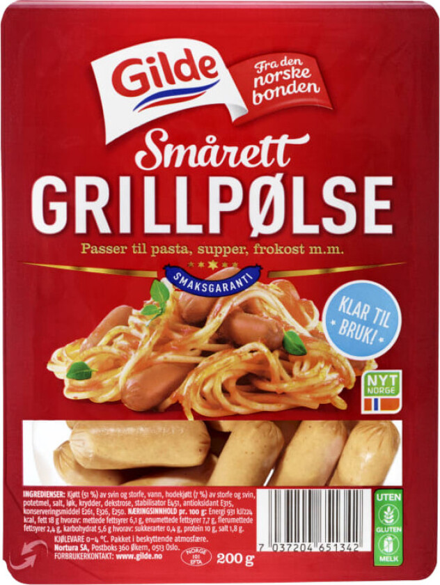 Bilde av Smårettpølse 200g