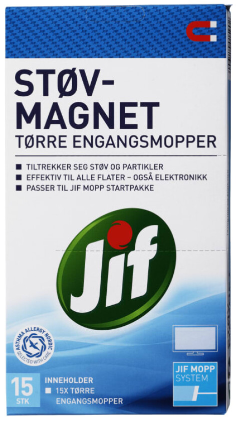 Jif Støvmagnet 15stk