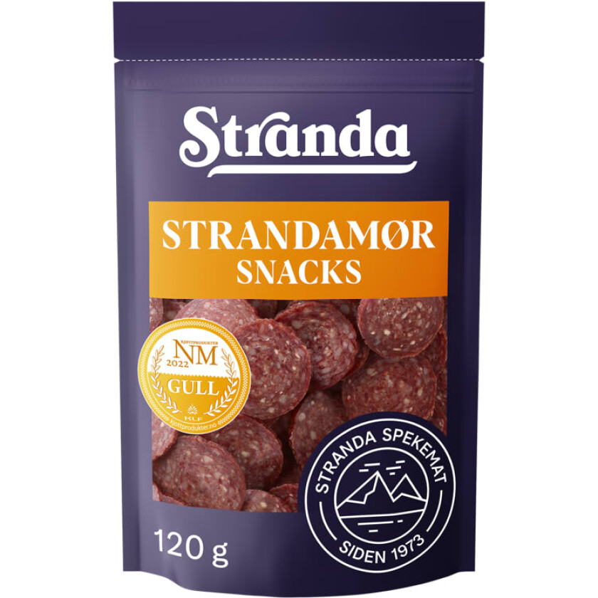 Bilde av Strandamør Snacks 120g