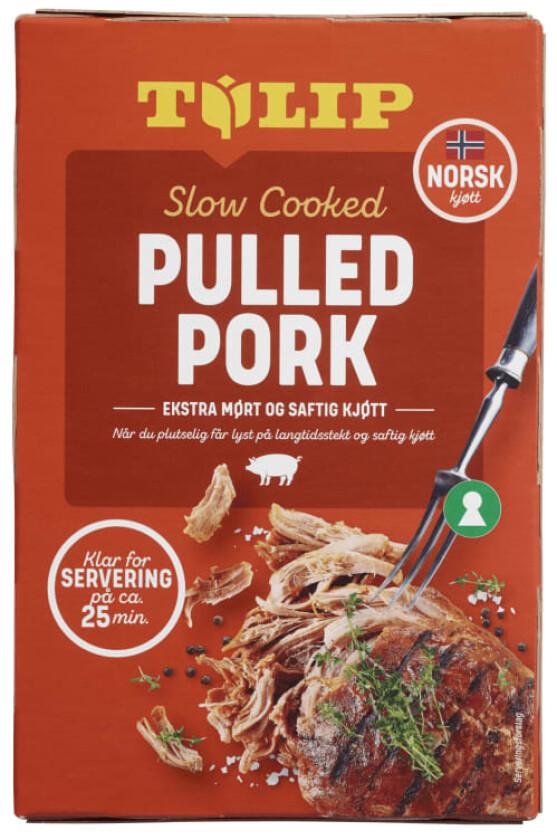 Pulled Pork Langtidskokt 500g