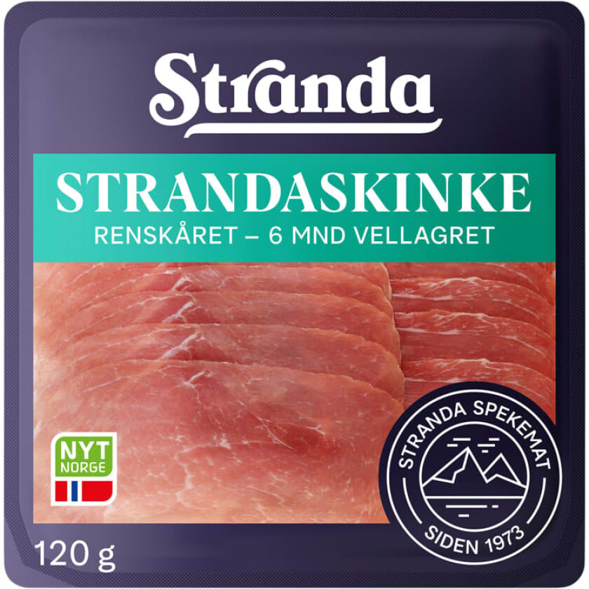 Bilde av Strandaskinke Renskåret 120g