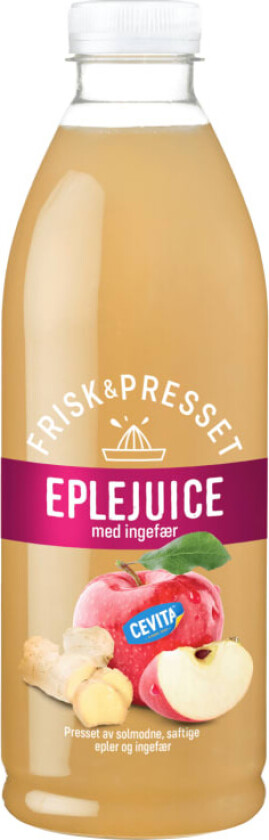 Bilde av Eplejuice m/Ingefær 1l