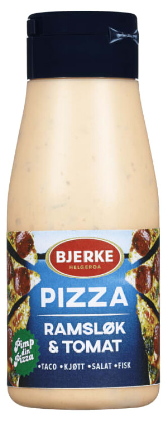 Pizza Dressing Ramsløk&Tomat Majonesbasert 240g