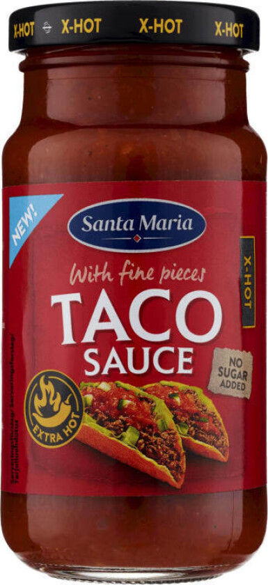 Santa Maria Taco Sauce Extra Hot 230g