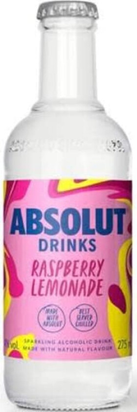 Bilde av Absolut Drinks Raspberry/Lemonade 275ml