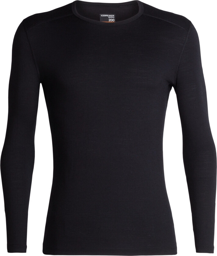 Bilde av Mens 200 Oasis Ls Crewe Black L