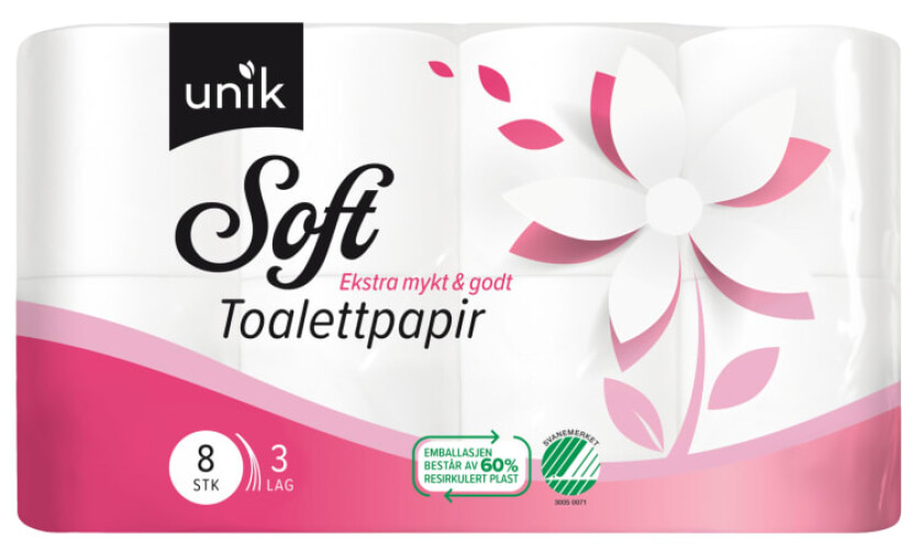 Toalettpapir Soft 8rl