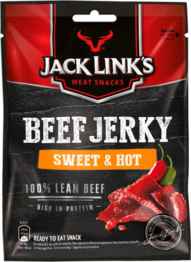 Beef Jerky Sweet&Hot 25g Jack Link's