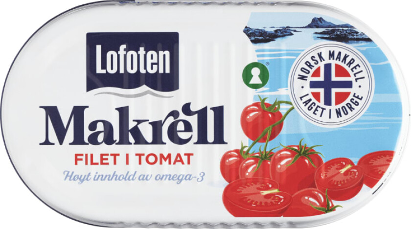 Makrell i Tomat Original 170g